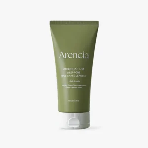 Arencia Green Tea LHA Deep Pore Rice Cake Cleanser